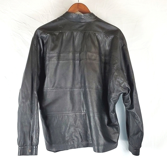 Vintage Laurent Roma Frattina Genuine‎ Leather Jacket - Picture 9 of 10